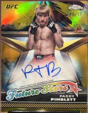 Paddy Pimblett [Gold Refractor] #FSA-PPI