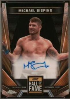 Michael Bisping [Black Refractor] #HFA-MBI