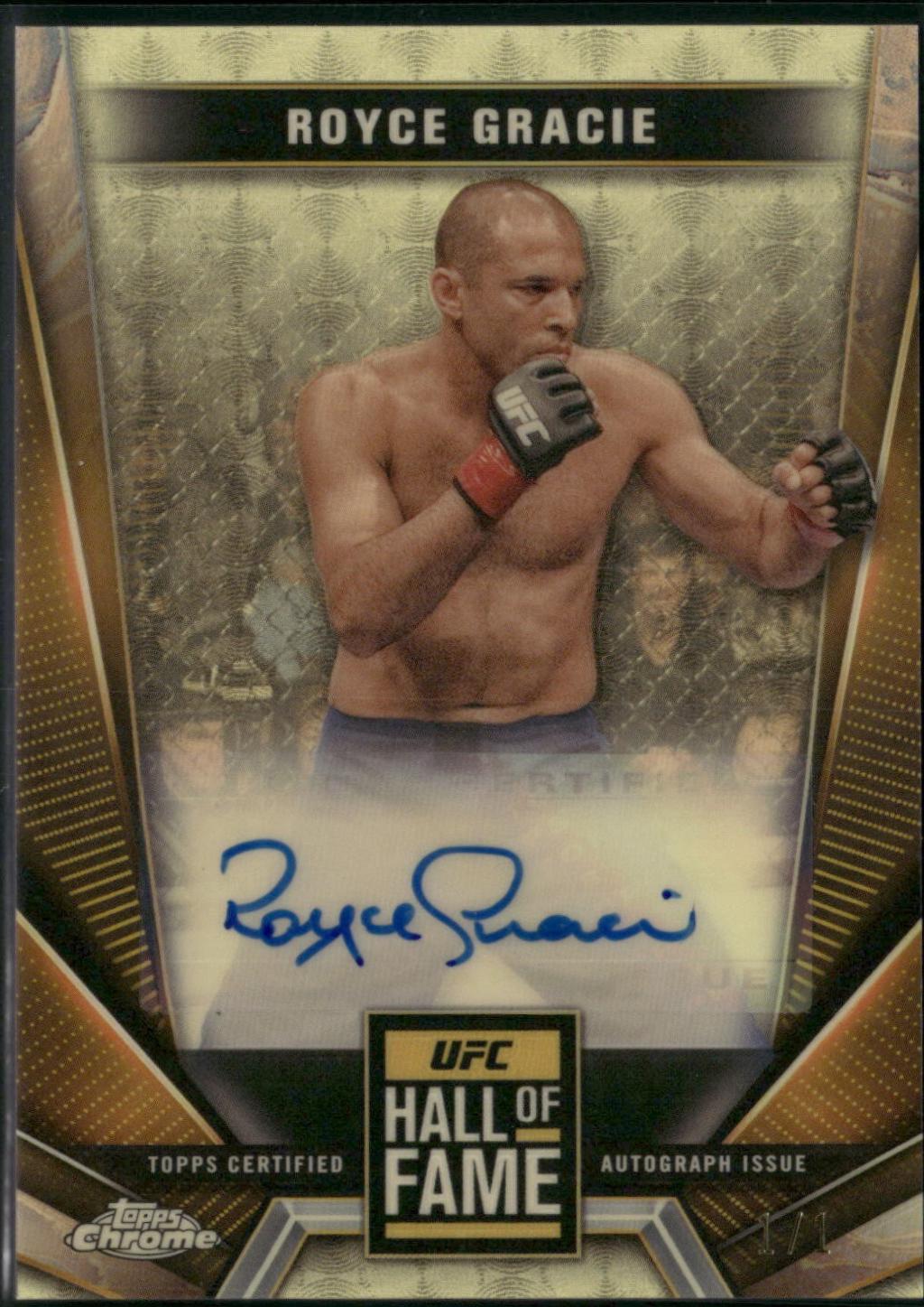 Royce Gracie [Superfractor] #HFA-RGR