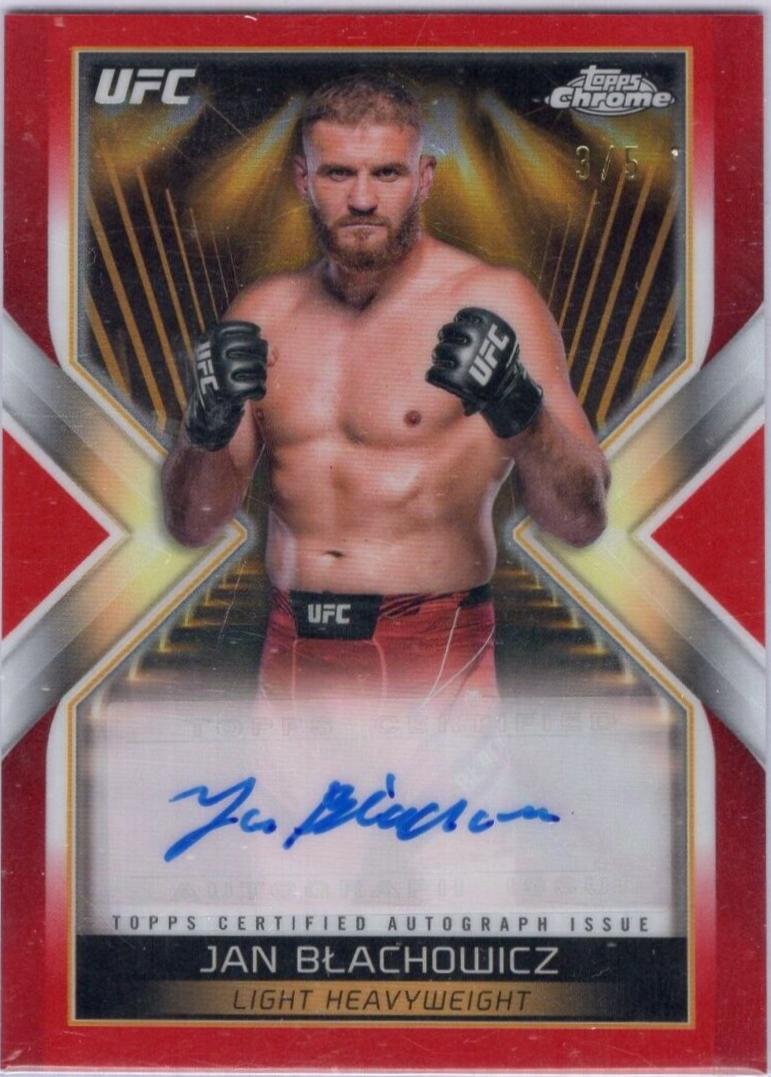 Jan Błachowicz [Red Refractor] #MEA-JBL