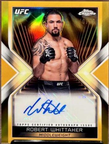 Robert Whittaker [Gold Refractor] #MEA-RWH