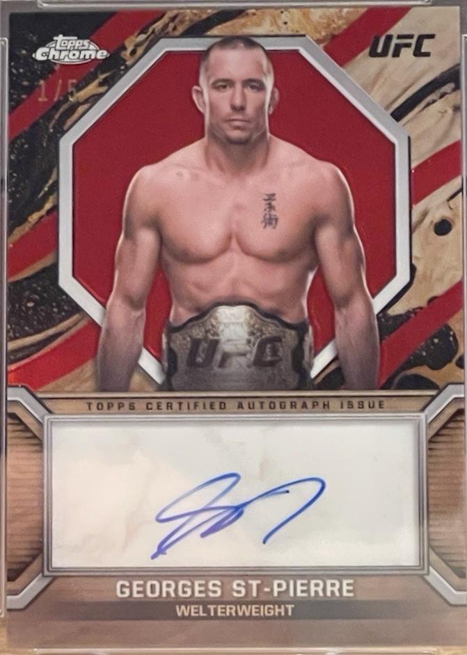 Georges St-Pierre [Red Refractor] #MOC-GSP