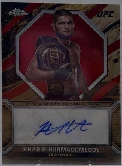 Khabib Nurmagomedov [Red Refractor] #MOC-KNU