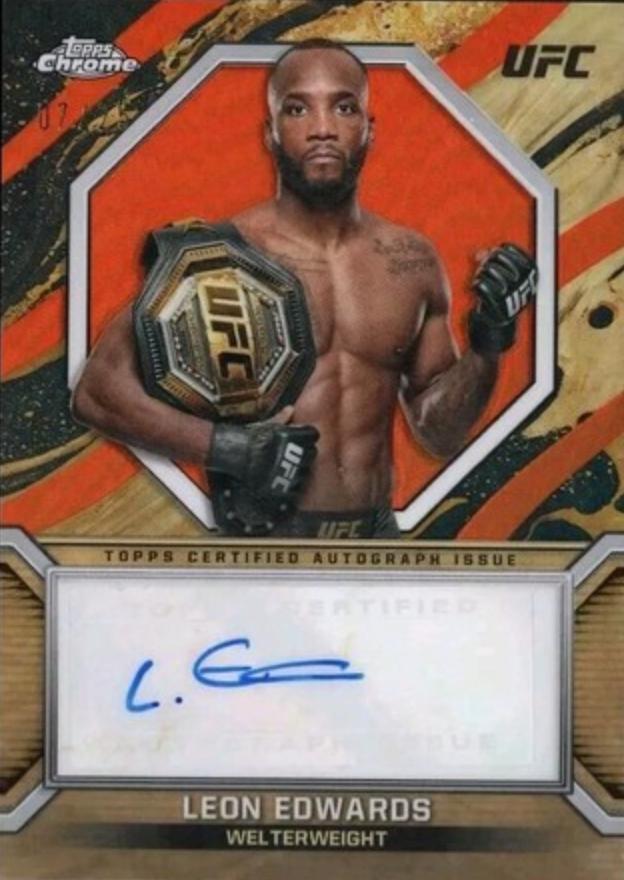 Leon Edwards [Orange Refractor] #MOC-LED