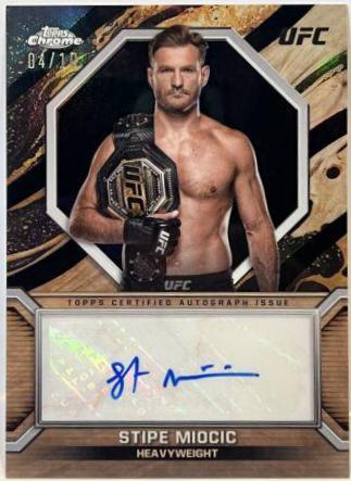 Stipe Miocic [Black Refractor] #MOC-SMI