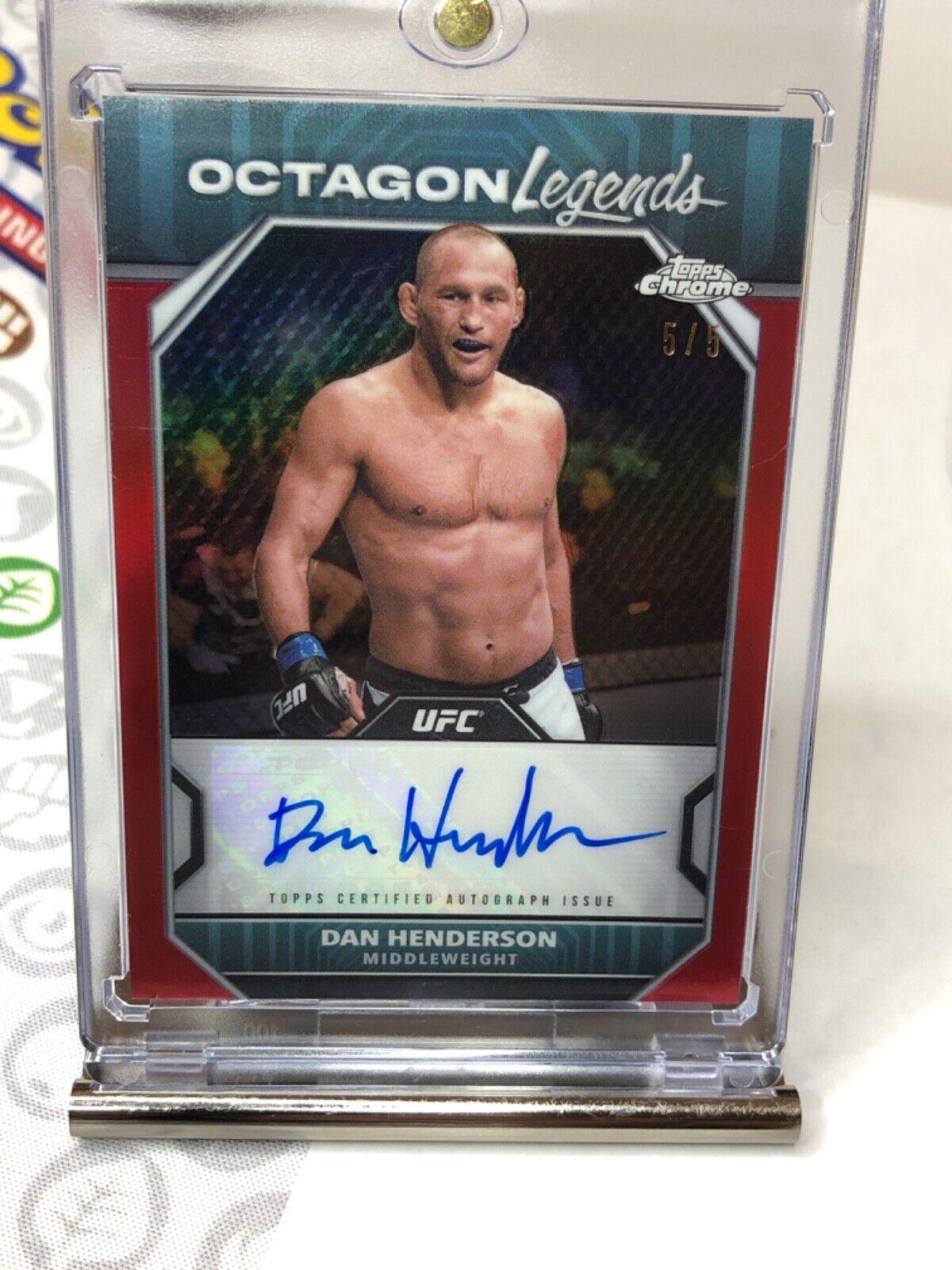 Dan Henderson [Red Refractor] #OLA-DHE