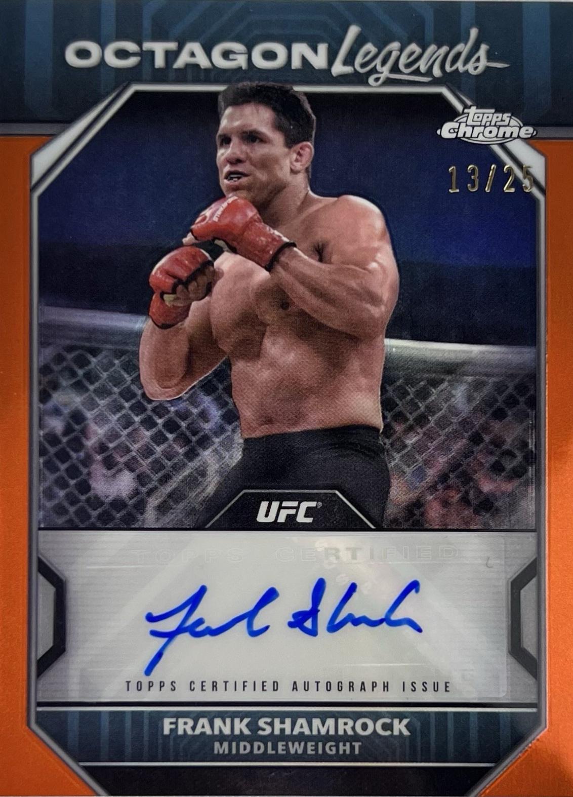 Frank Shamrock [Orange Refractor] #OLA-FSH
