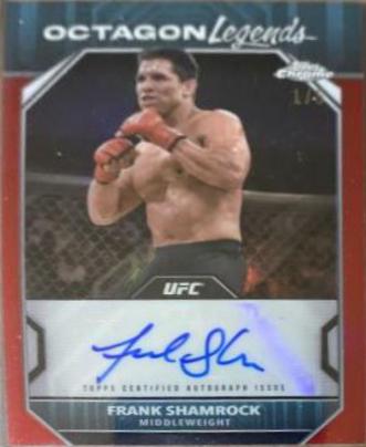 Frank Shamrock [Red Refractor] #OLA-FSH