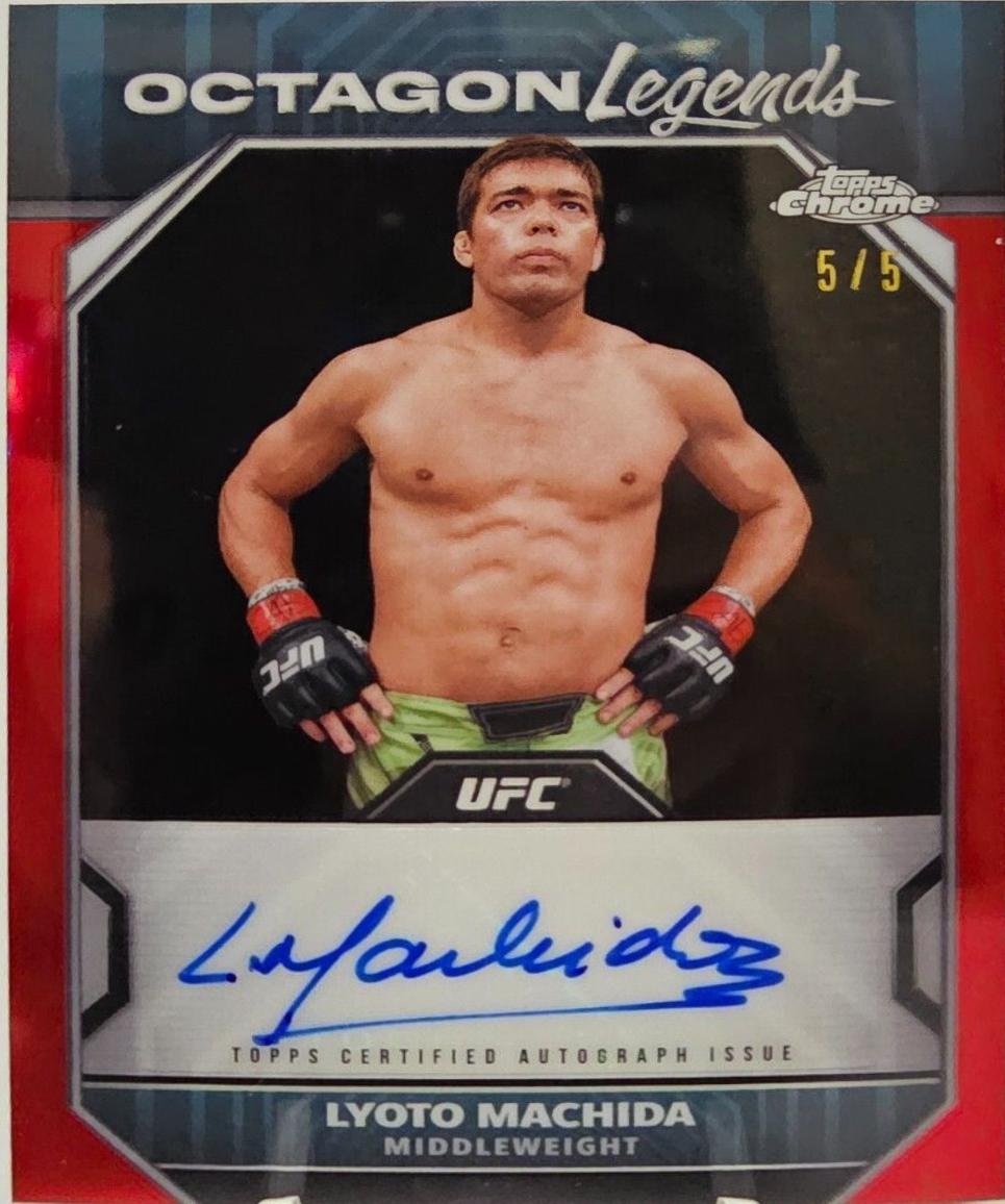 Lyoto Machida [Red Refractor] #OLA-LMA