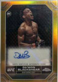 Da'Mon Blackshear [Gold Refractor] #CRA-DMB