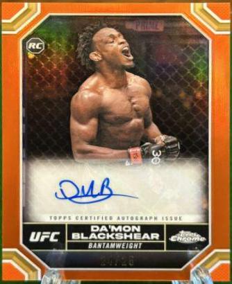 Da'Mon Blackshear [Orange Refractor] #CRA-DMB