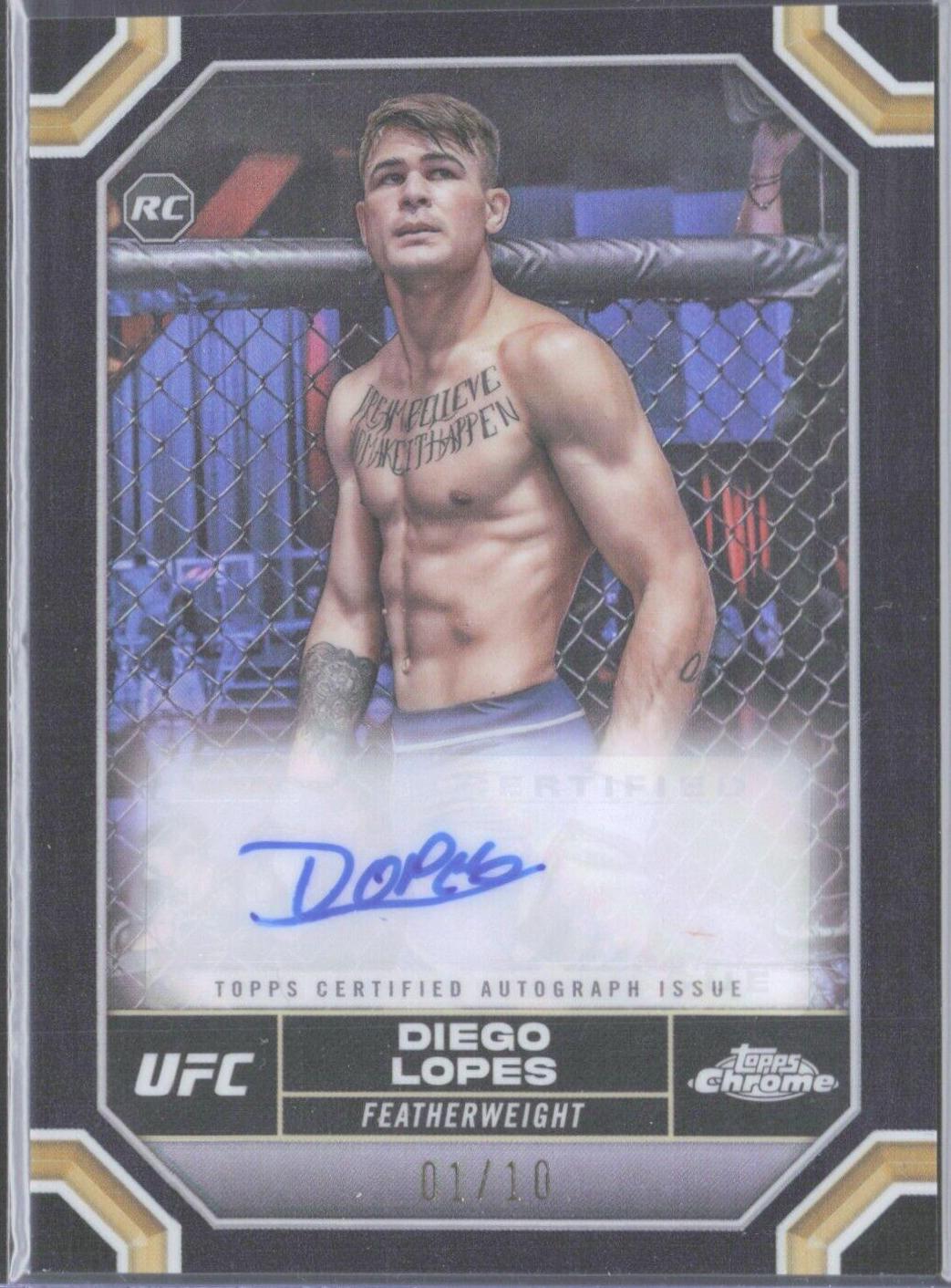 Diego Lopes [Black Refractor] #CRA-DLO