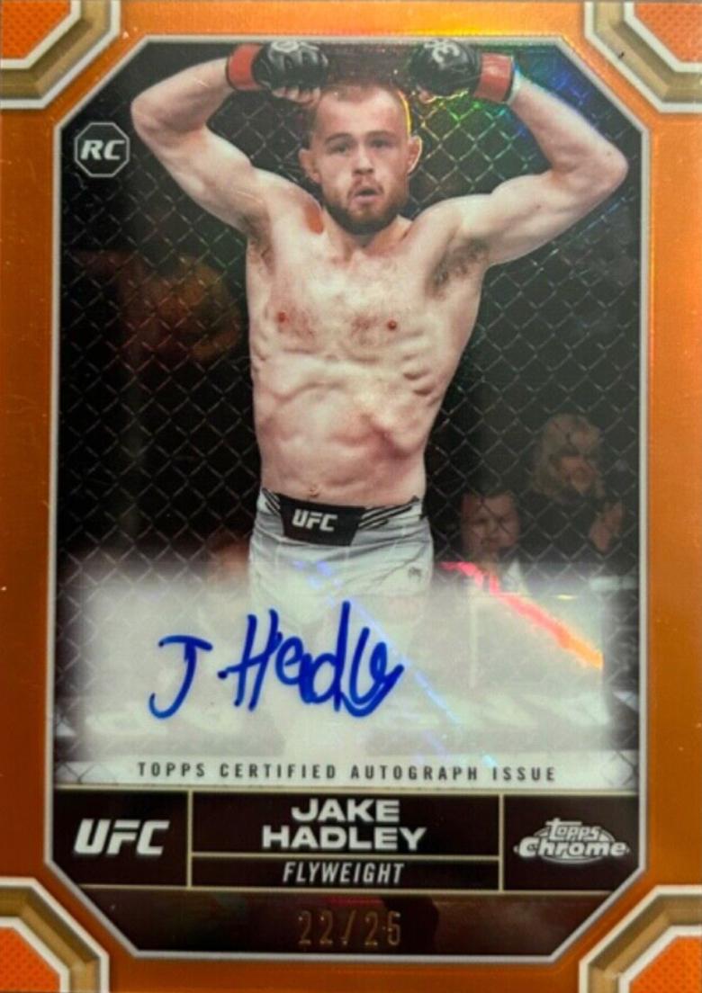 Jake Hadley [Orange Refractor] #CRA-JHA