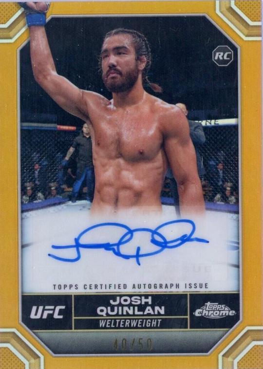 Josh Quinlan [Gold Refractor] #CRA-JQU