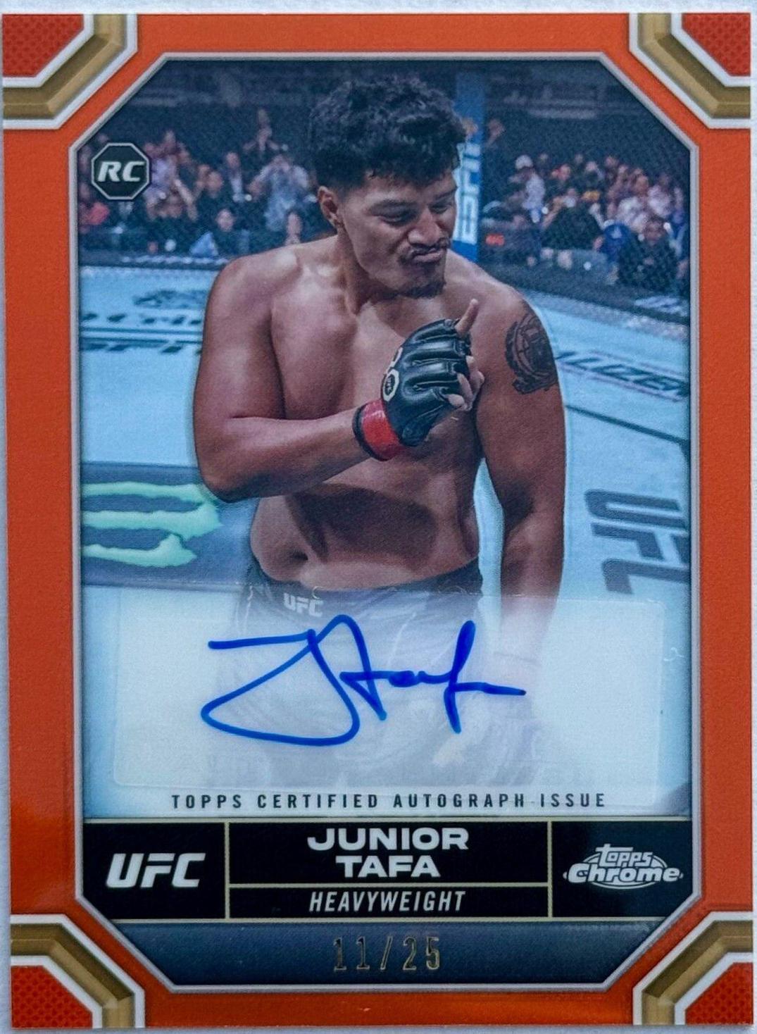 Junior Tafa [Orange Refractor] #CRA-JTA