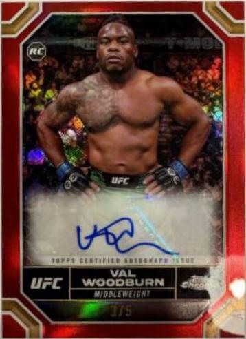 Val Woodburn [Red Refractor] #CRA-VWO