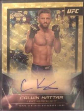 Calvin Kattar [Superfractor] #FNA-CKA