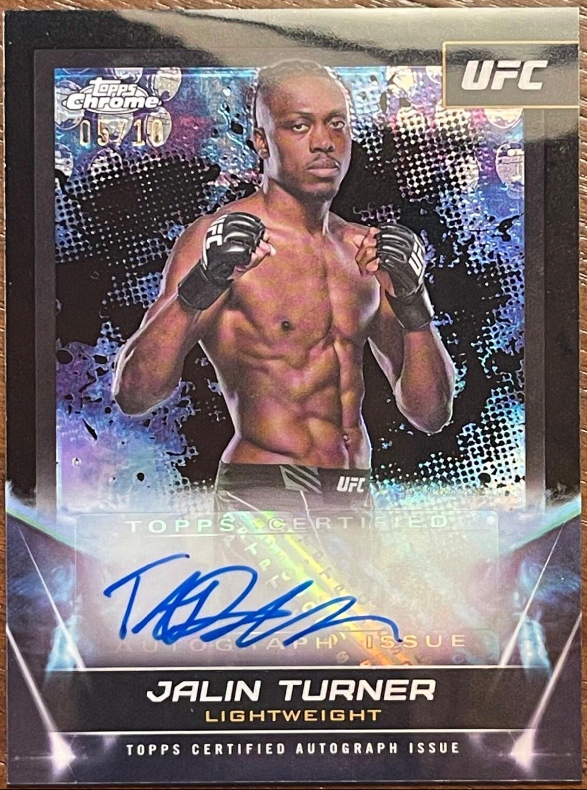 Jalin Turner [Black Refractor] #FNA-JTU