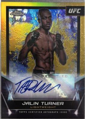 Jalin Turner [Gold Refractor] #FNA-JTU