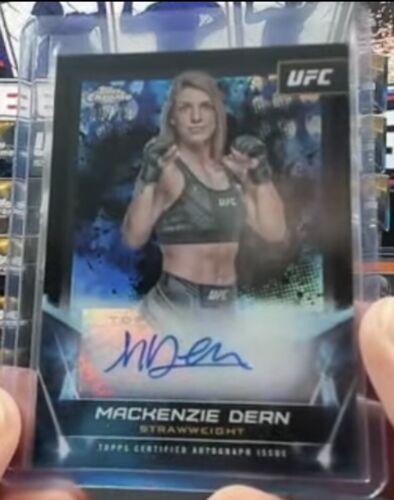 Mackenzie Dern [Black Refractor] #FNA-MDE