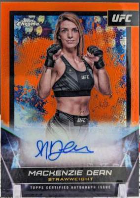 Mackenzie Dern [Orange Refractor] #FNA-MDE
