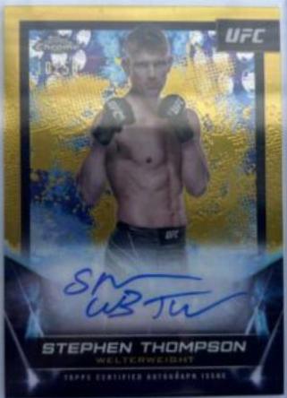 Stephen Thompson [Gold Refractor] #FNA-STH