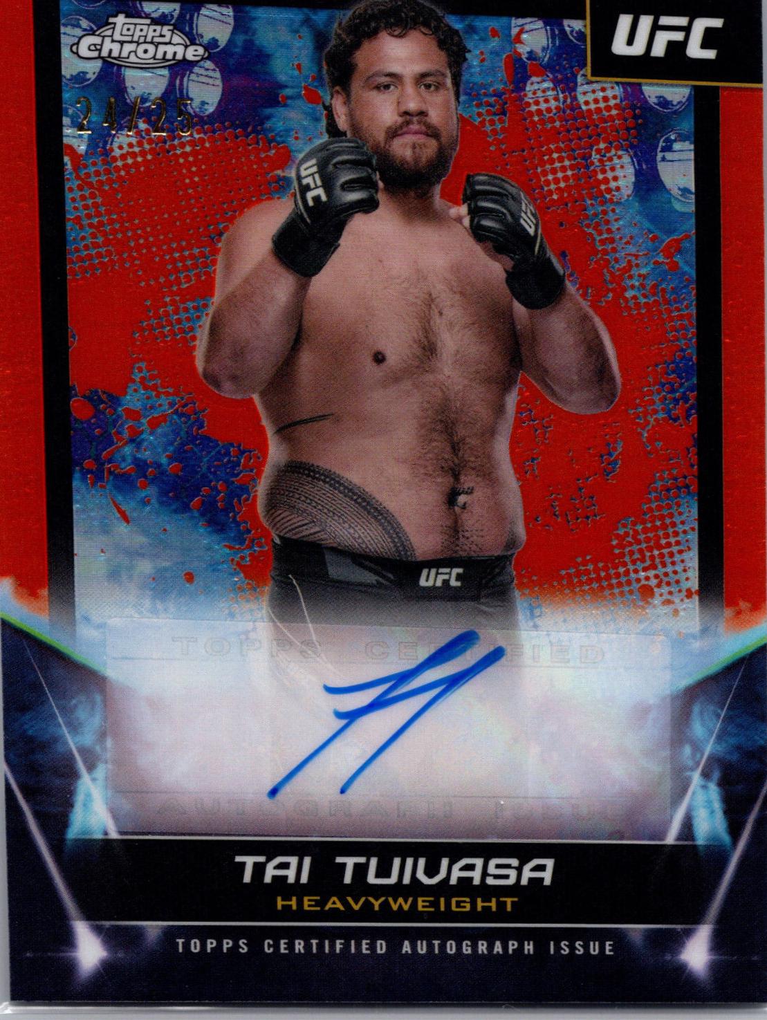 Tai Tuivasa [Orange Refractor] #FNA-TTU