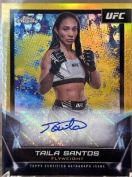 Taila Santos [Gold Refractor] #FNA-TSA