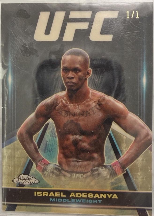 Israel Adesanya [Superfractor] #SUG-2