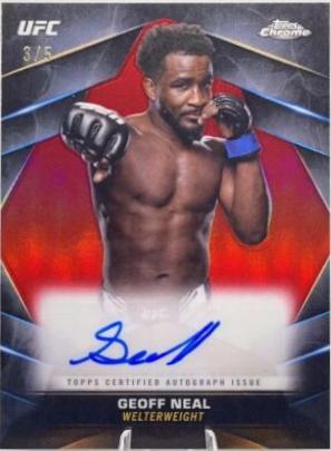 Geoff Neal [Red Refractor] #CVA-GNE