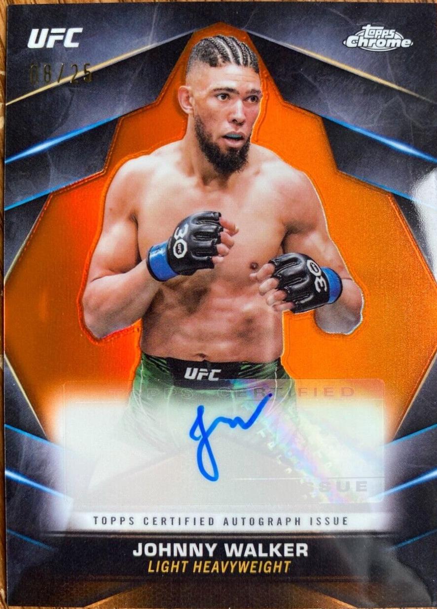 Johnny Walker [Orange Refractor] #CVA-JWA
