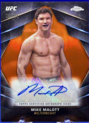 Mike Malott [Orange Refractor] #CVA-MMA