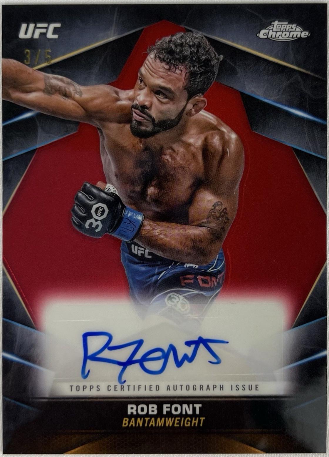 Rob Font [Red Refractor] #CVA-RFO