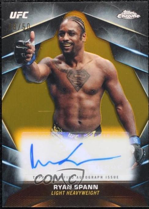 Ryan Spann [Gold Refractor] #CVA-RSP