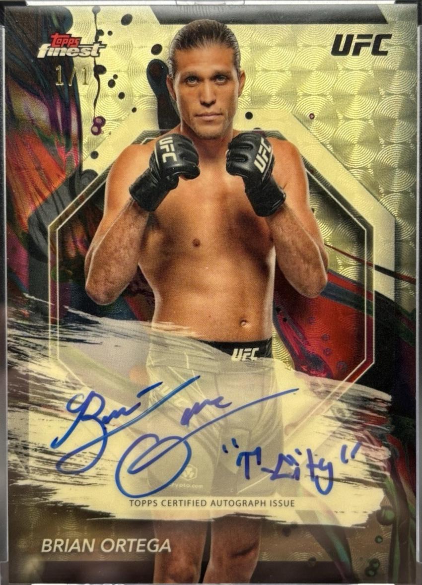 Brian Ortega [Superfractor] #FA-BOA