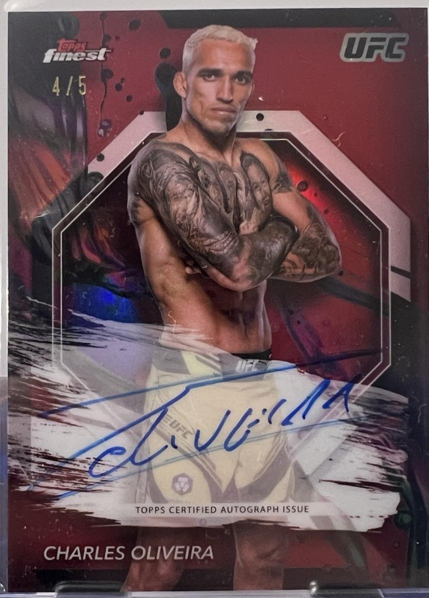Charles Oliveira [Red Refractor] #FA-CSO