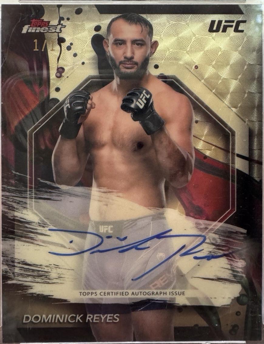 Dominick Reyes [Superfractor] #FA-DRS
