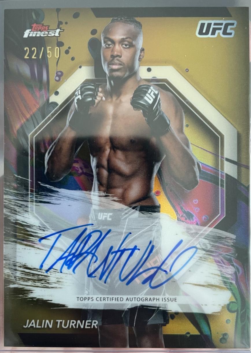 Jalin Turner [Gold Refractor] #FA-JTR