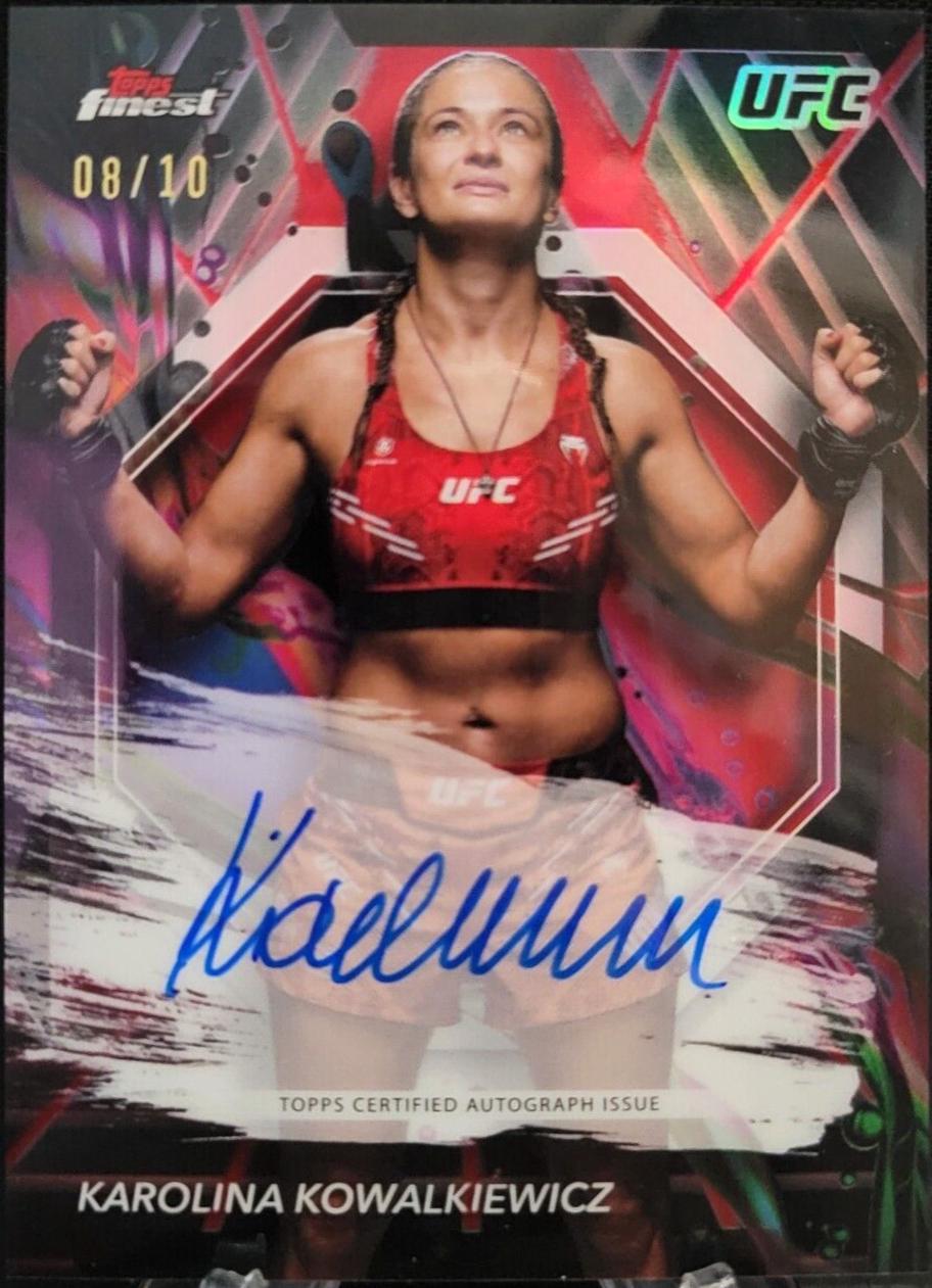 Karolina Kowalkiewicz [Red Black Vapor Refractor] #FA-KKZ