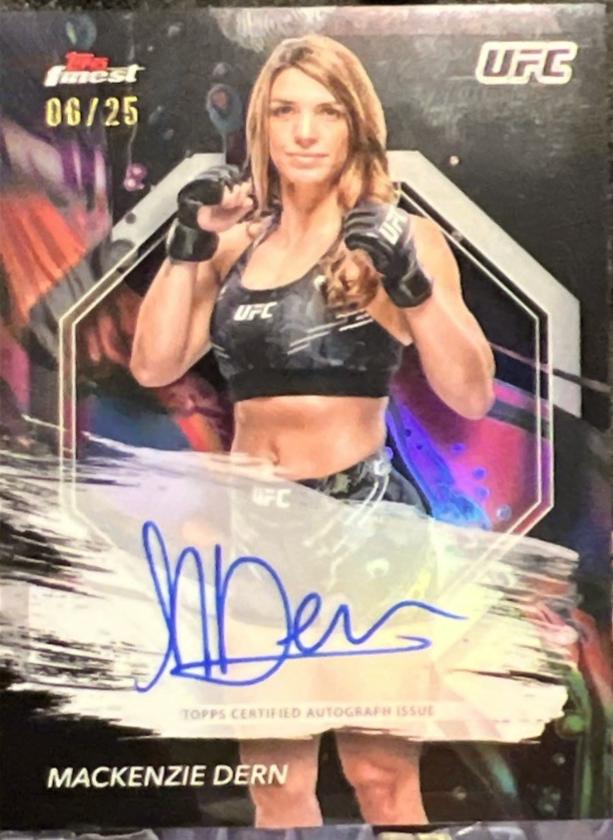 Mackenzie Dern [Black Refractor] #FA-MDN