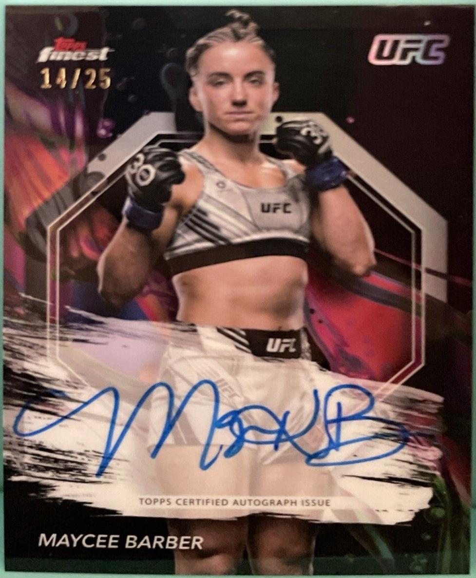 Maycee Barber [Black Refractor] #FA-MEB