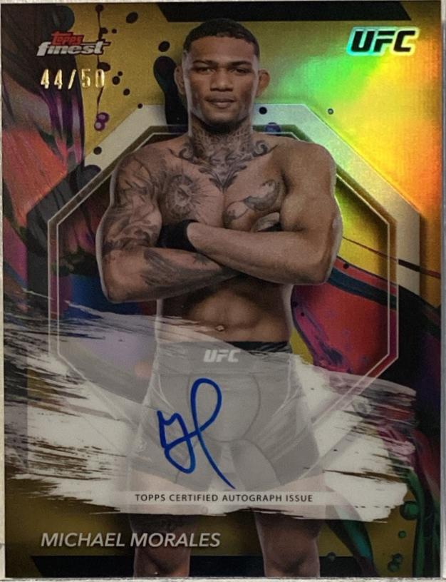 Michael Morales [Gold Refractor] #FA-MMO