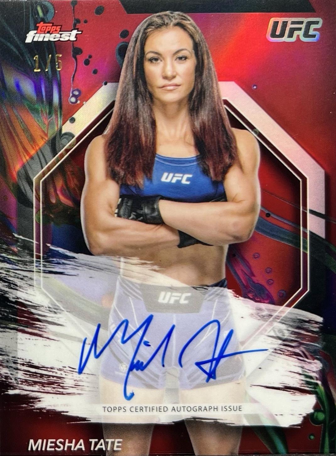 Miesha Tate [Red Refractor] #FA-MTE