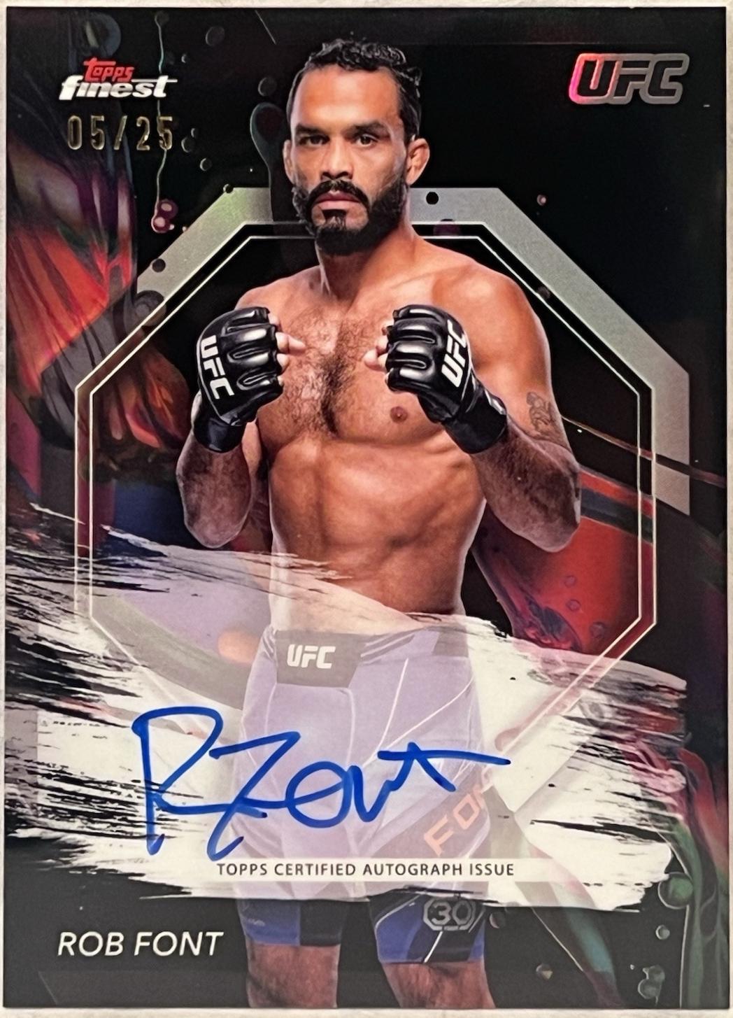 Rob Font [Black Refractor] #FA-RFT