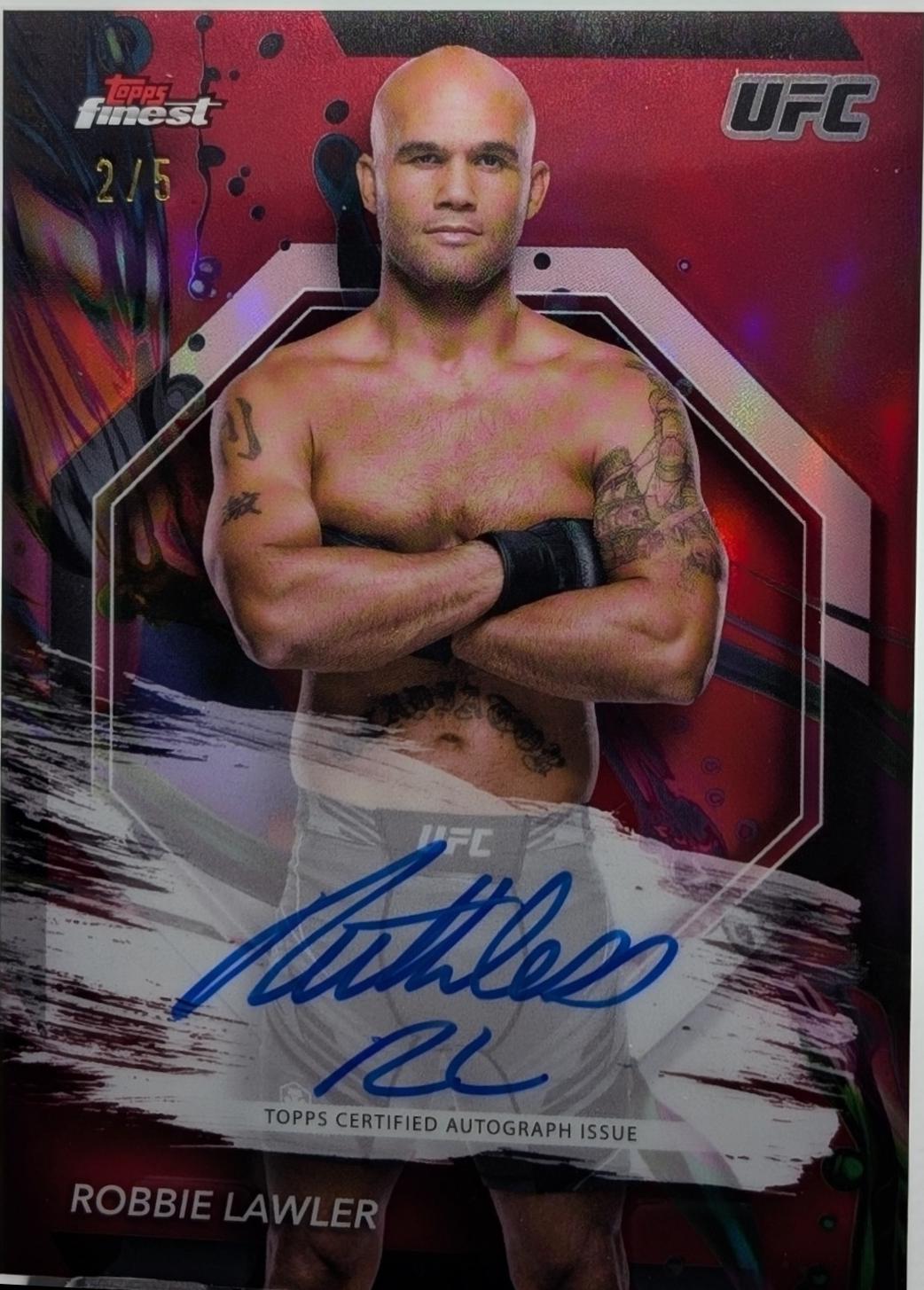 Robbie Lawler [Red Refractor] #FA-REL