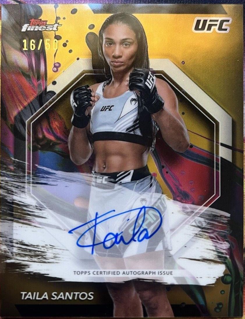 Taila Santos [Gold Refractor] #FA-TSS