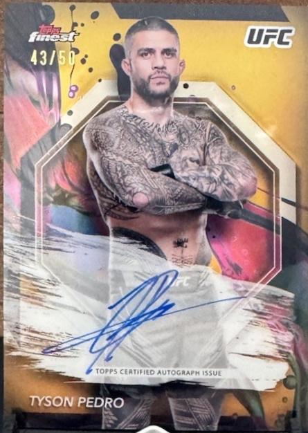 Tyson Pedro [Gold Refractor] #FA-TPO