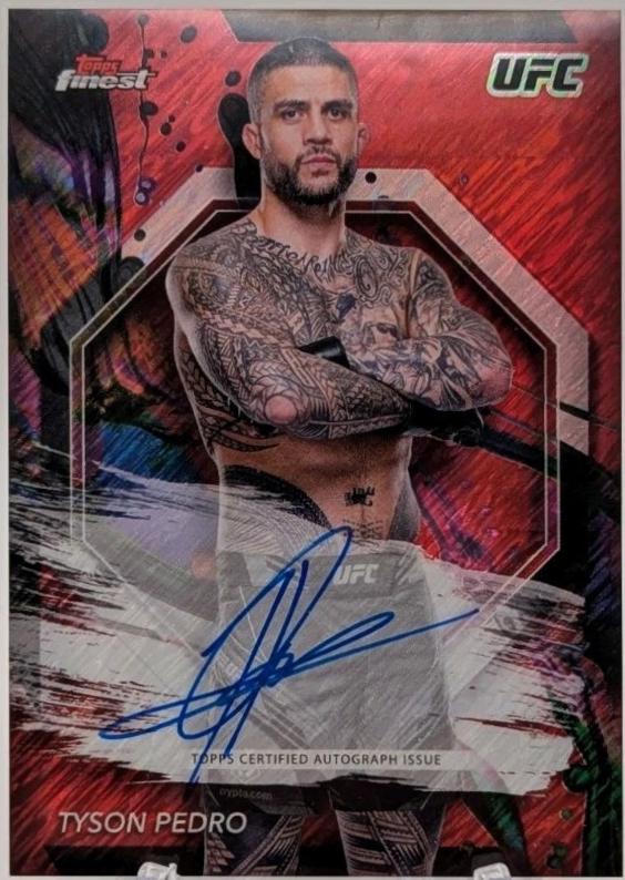 Tyson Pedro [Red Shimmer Refractor] #FA-TPO