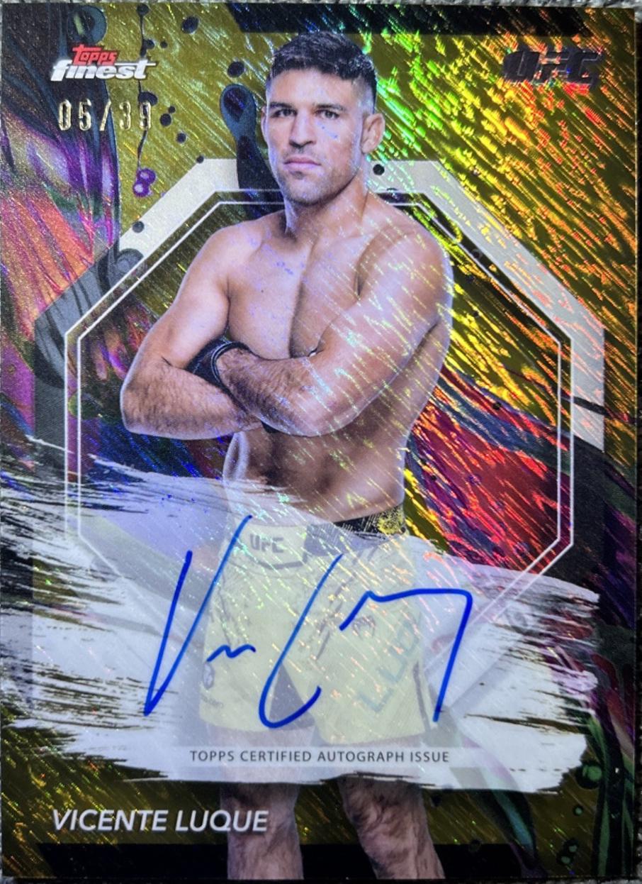 Vicente Luque [Gold Shimmer Refractor] #FA-VLE