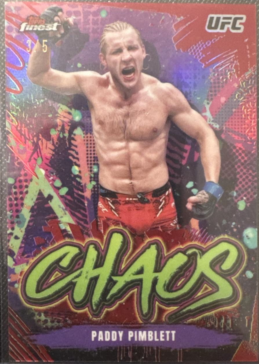 Paddy Pimblett [Red Refractor] #CHA-2